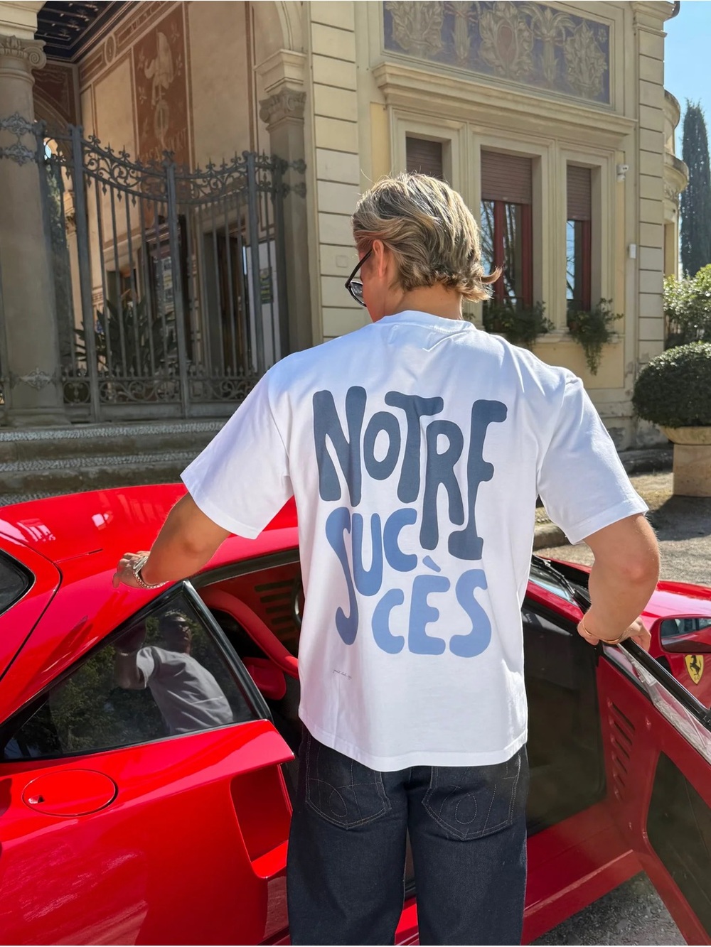 Yacht Club Notre Succès Graphic T-Shirt M NWOT